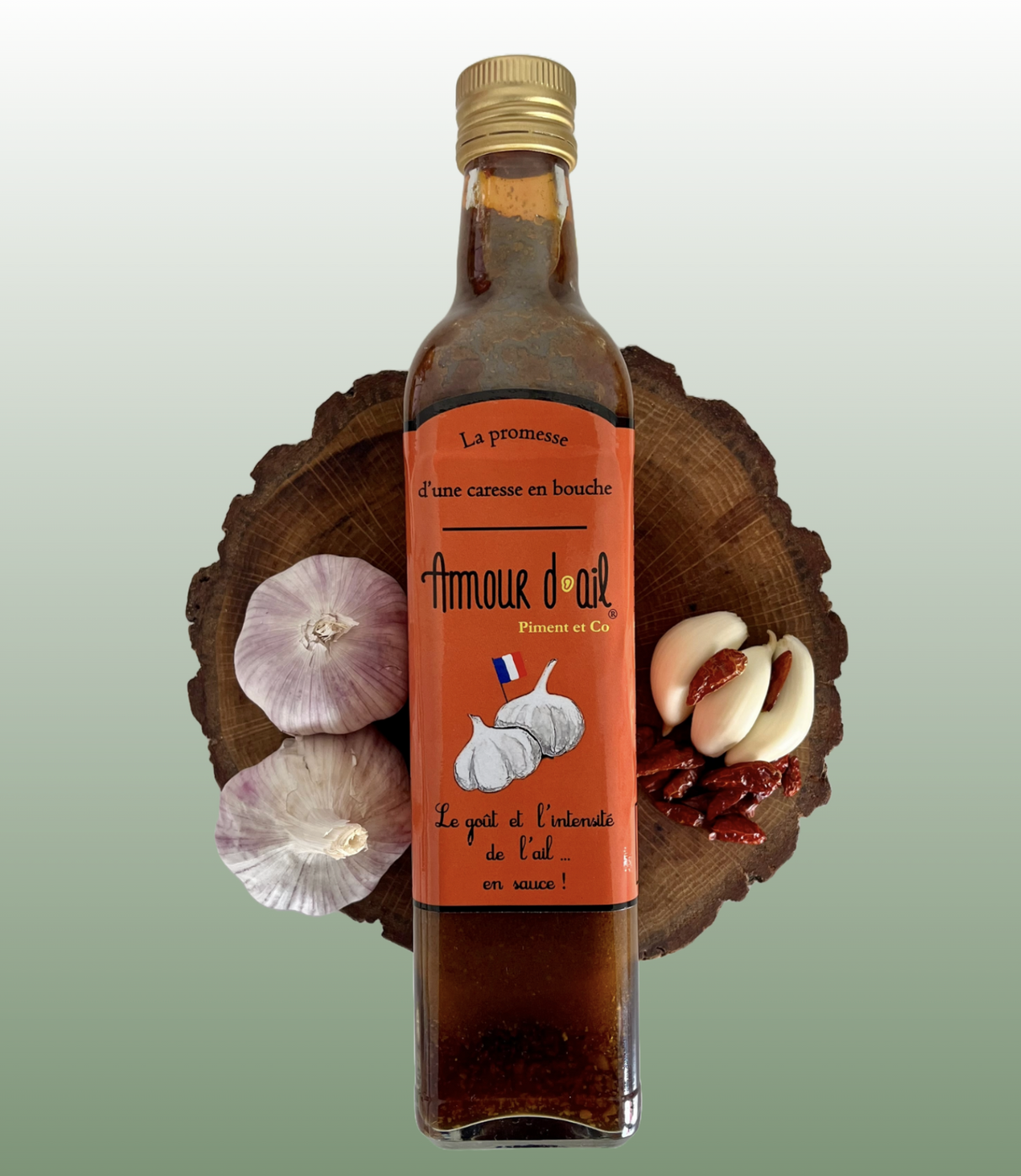 Vinaigrette Amour d'ail Piment 250 ml