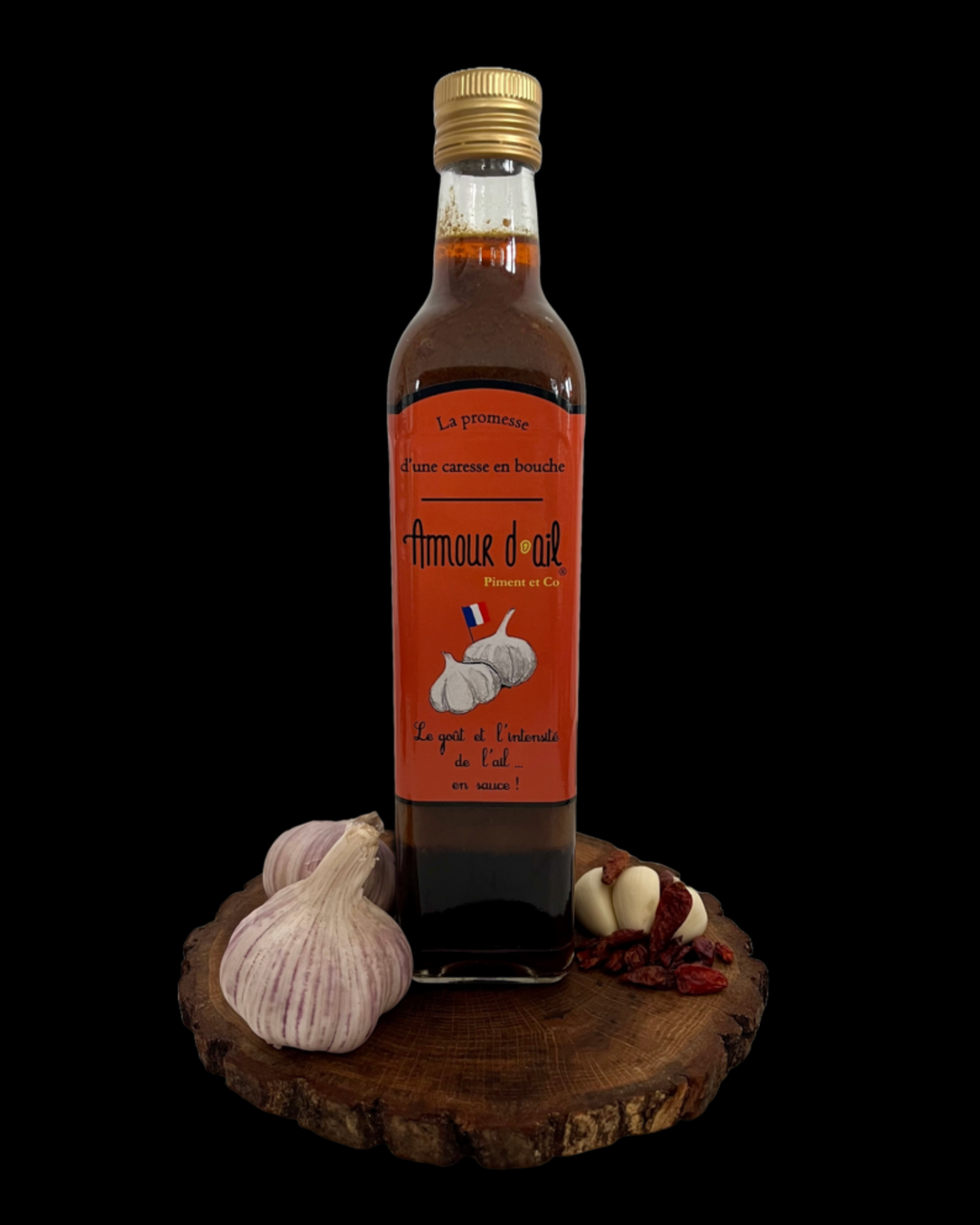 Vinaigrette Amour d'ail Piment 250 ml