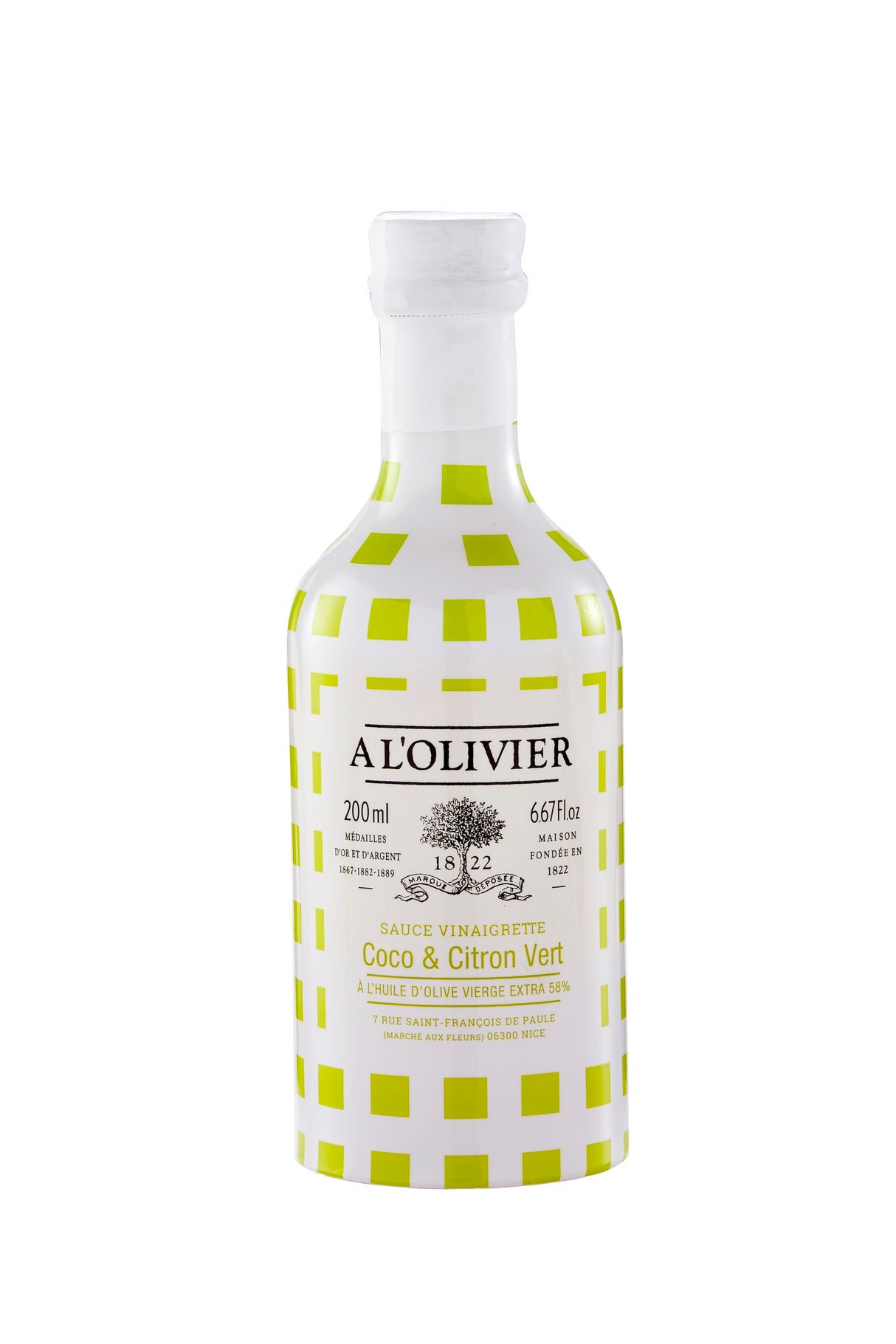 Vinaigrette Coco & Citron Vert 200 ml